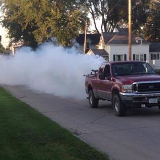 Photo of Mosquito Control of Iowa fog truck